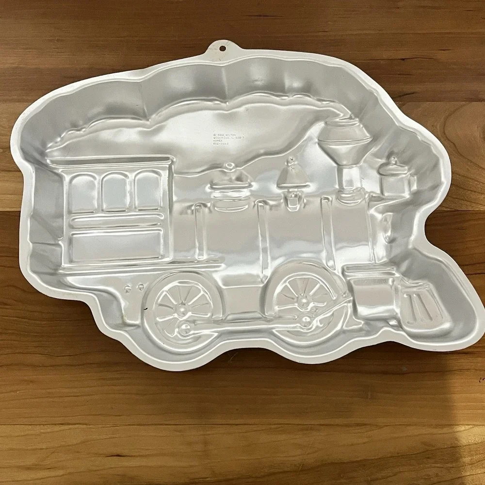 Vintage Wilton 1983 Railroad Train/ Locomotive Cake Pan‎ 502-3649